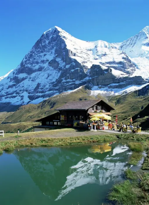 Framed Print : The Eiger Print from Kleine Scheidegg Framed Print : The Eiger Print from Kleine Scheidegg