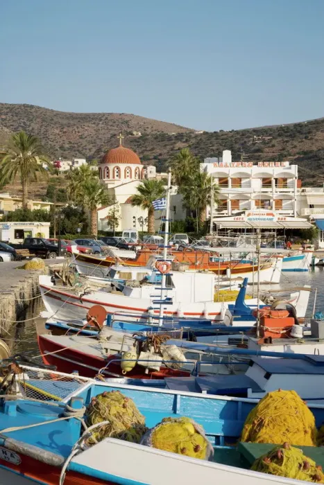 Framed Print : Elounda Print, Crete Coastline Framed Print : Elounda Print, Crete Coastline