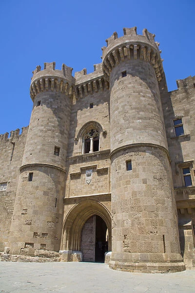 Entrance Gate, Palace of the Grand Master of the Knights, Rhodes Old Town