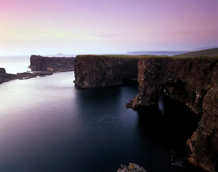 Framed Print : Eshaness Basalt Cliffs Print Framed Print : Eshaness Basalt Cliffs Print