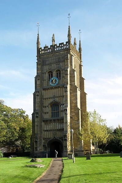 Evesham Abbey Bell Tower, Evesham, Worcestershire, United Kingdom, Europe