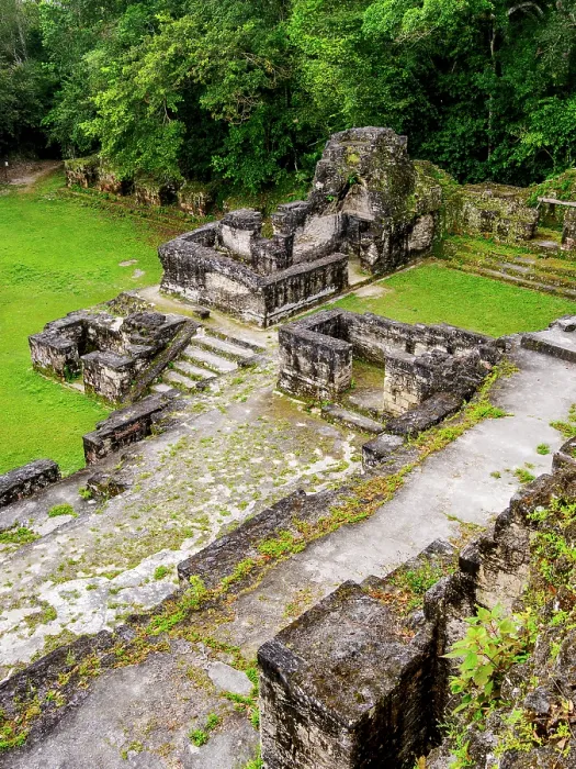 Framed Print : Tikal Central Acropolis Print Framed Print : Tikal Central Acropolis Print