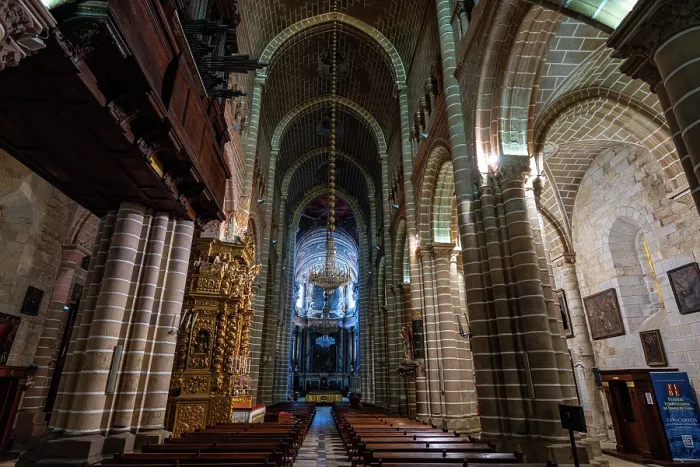 Framed Print : Interior Architecture Print of Evora Cathedral Framed Print : Interior Architecture Print of Evora Cathedral