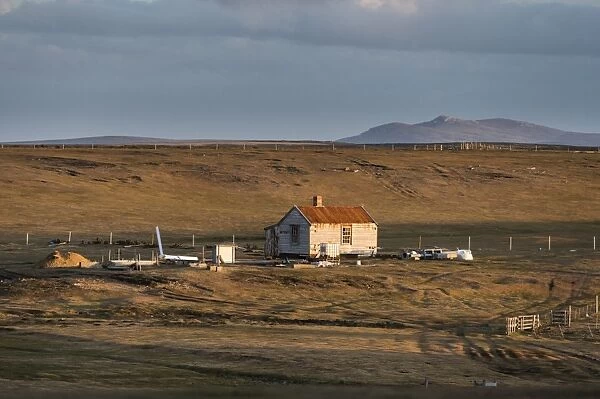 Farm building, Falkland Islands, South America