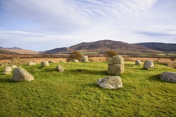 Fingals Cauldron, Machrie Moor stone circles, Isle of Arran, North Ayrshire, Scotland
