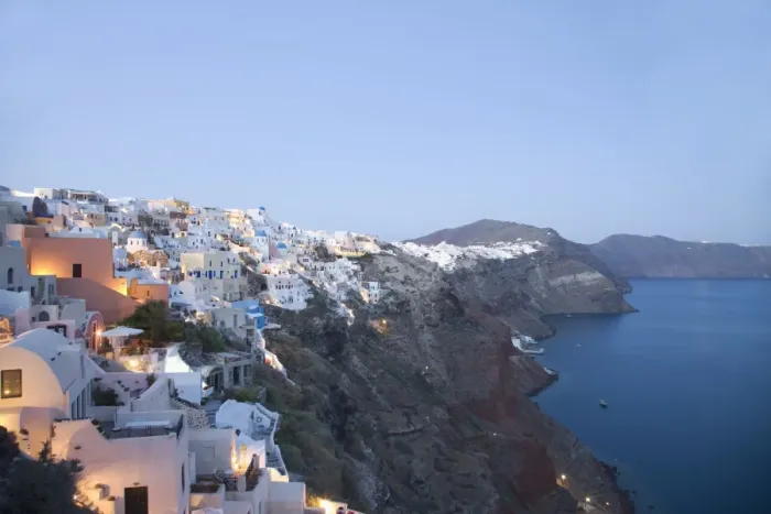 Framed Print : Fira Santorini Print Framed Print : Fira Santorini Print