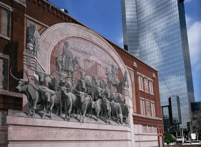 Framed Print : Fort Worth Cityscape Print Framed Print : Fort Worth Cityscape Print