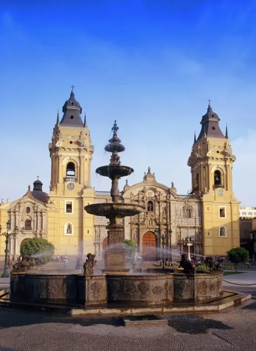 Framed Print : Lima Cathedral Print Framed Print : Lima Cathedral Print