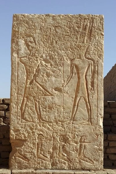 Gerfusin temple, Kalabsha island, Lake Nasser, Aswan, Egypt, North Africa, Africa