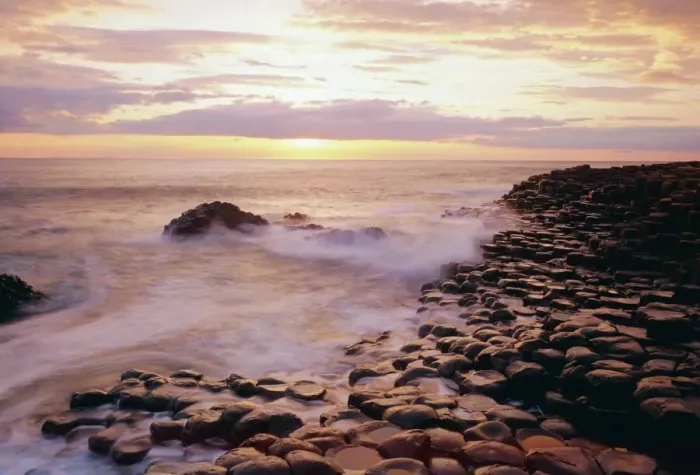 Framed Print : The Giants Causeway Print Framed Print : The Giants Causeway Print