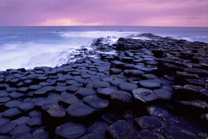 Framed Print : Giants Causeway Print, Northern Ireland Landscape