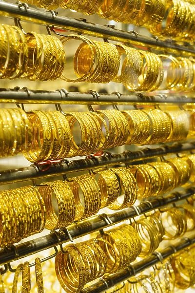 The Gold Souk, Al Ras, Deira, Dubai, United Arab Emirates, Middle East