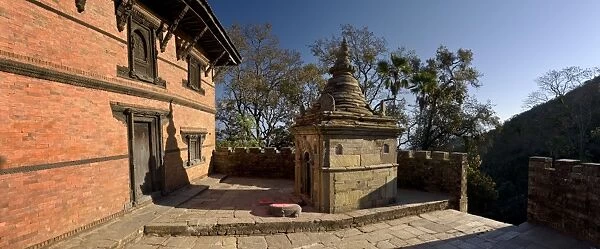 Gorkha Durbar, Gorkha, The Western Hills, Nepal, Asia