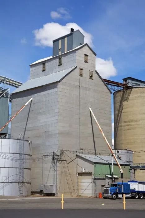 Framed Print : Ritzville Grain Elevators Print Framed Print : Ritzville Grain Elevators Print