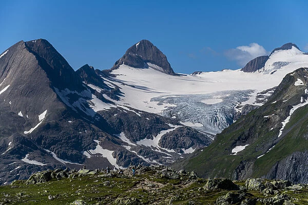 Gries Glacier, Nufenen Pass, Switzerland, Europe