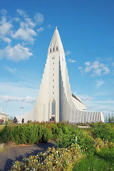 Hallgrimskirkja church, Reykjavik, Iceland, Polar Regions