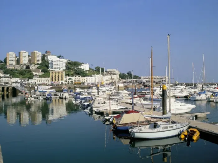 Framed Print : Torquay Harbour Print Framed Print : Torquay Harbour Print