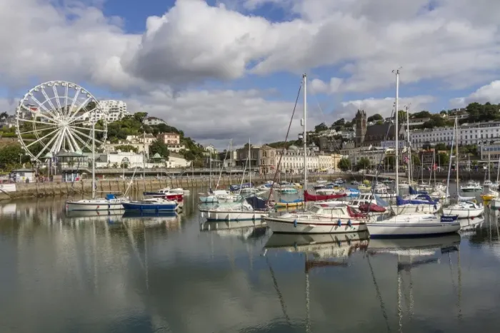 Framed Print : Torquay Harbour Print Framed Print : Torquay Harbour Print