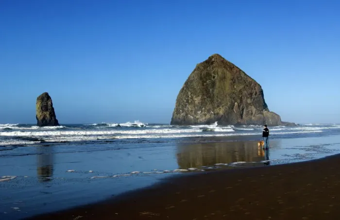 Framed Print : Haystack Rock Print, Cannon Beach, Oregon Framed Print : Haystack Rock Print, Cannon Beach, Oregon