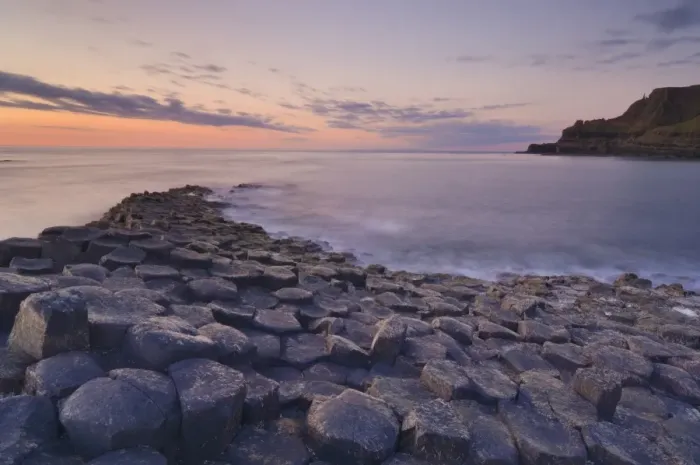 Framed Print : Hexagonal Basalt Columns of the Giants Causeway Print Framed Print : Hexagonal Basalt Columns of the Giants Causeway Print