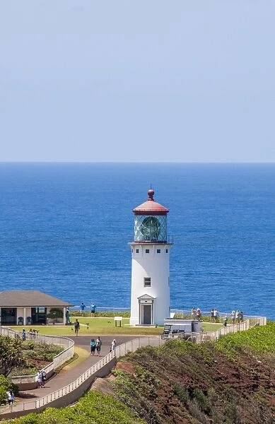Historic Kilauea Lighthouse on Kilauea Point National Wildlife Refuge, Kauai, Hawaii