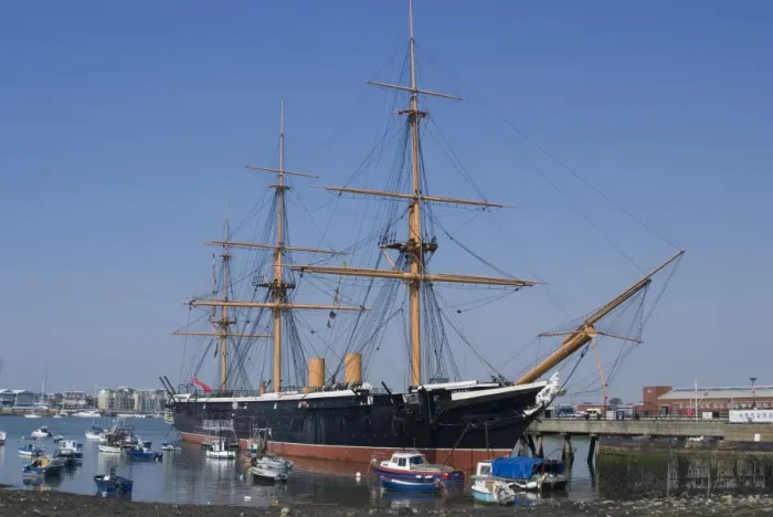 Framed Print : WorldInPrint: HMS Warrior, 1860 Iron-Hulled Warship Print Framed Print : WorldInPrint: HMS Warrior, 1860 Iron-Hulled Warship Print