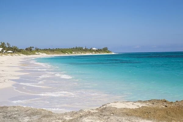 Hope Town Beach, Hope Town, Elbow Cay, Abaco Islands, Bahamas, West Indies, Central