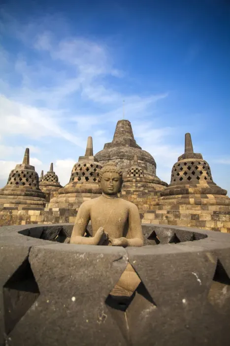 Framed Print : Borobudur Temple Print Framed Print : Borobudur Temple Print