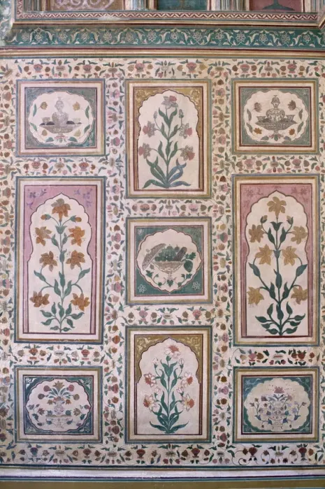 Framed Print : Amber Fort Interior Decorative Print Framed Print : Amber Fort Interior Decorative Print