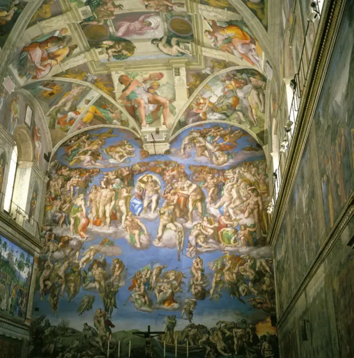 Framed Print : Sistine Chapel Interior Print Framed Print : Sistine Chapel Interior Print