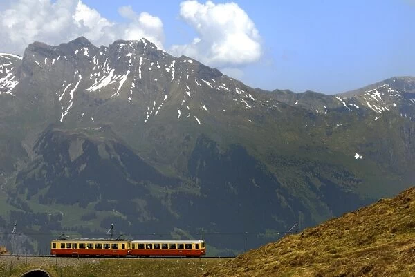 Jungfrau railway train