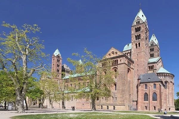 Kaiserdom Cathedral, UNESCO World Heritage Site, Speyer, Rhineland-Palatinate, Germany