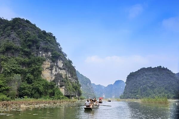 Karst Landscapes of Tam Coc and Trang An in the Red River area, UNESCO World Heritage Site