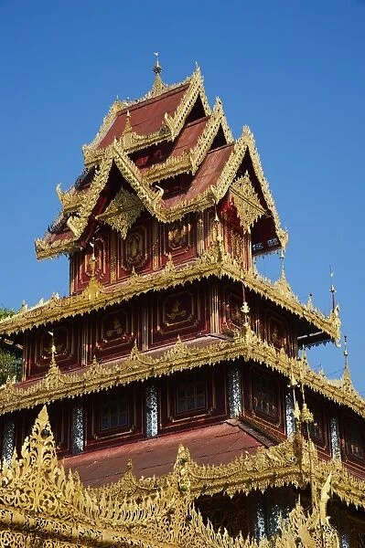 Kawhnat Monastery, near Maylamyine (Moulmein), Mon State, Myanmar (Burma), Asia