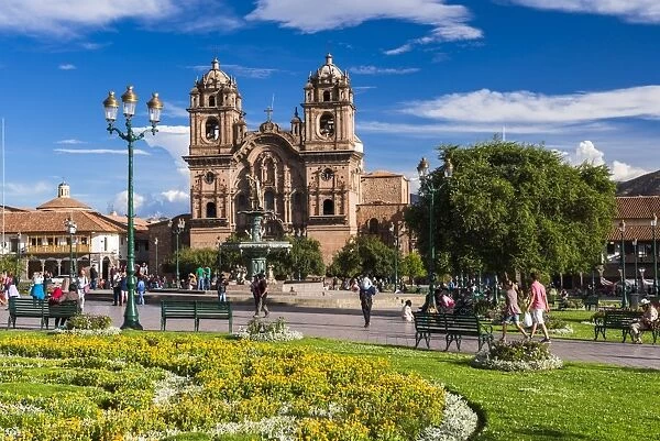 La Compania (Church of the Society of Jesus), Plaza de Armas, UNESCO World Heritage Site