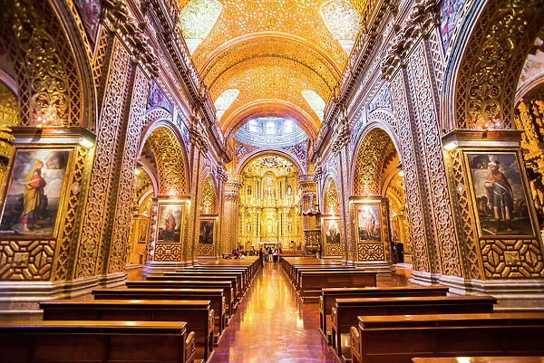 La Iglesia de la Compania de Jesus, City of Quito, Ecuador #11700284