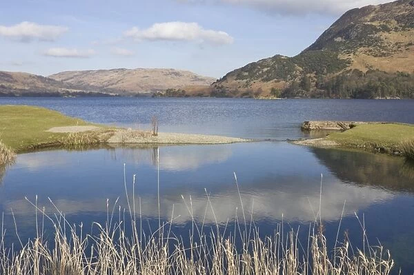 Lake Ullswater from Patterdale, Lake District National Park, Cumbria, England, United Kingdom, Europe