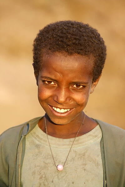 Lalibela boy, Lalibela, Wollo, Ethiopia, Africa