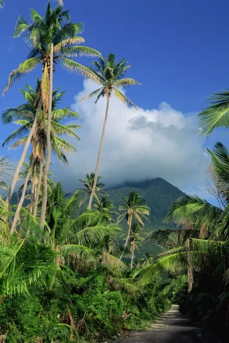 Framed Print : Nevis Landscape Print Framed Print : Nevis Landscape Print