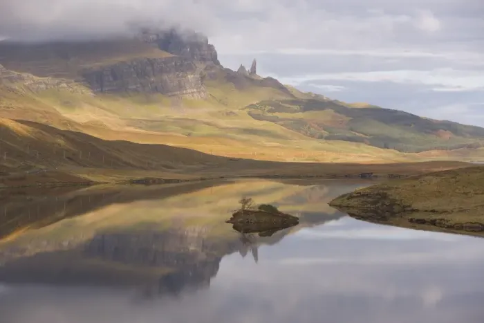 Framed Print : Loch Leathan Print Framed Print : Loch Leathan Print