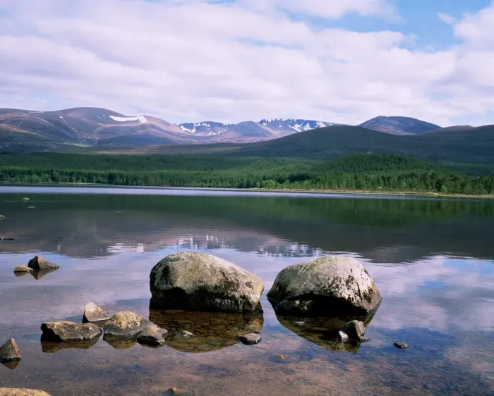 Framed Print : Loch Morlich Print, Aviemore Landscape Framed Print : Loch Morlich Print, Aviemore Landscape