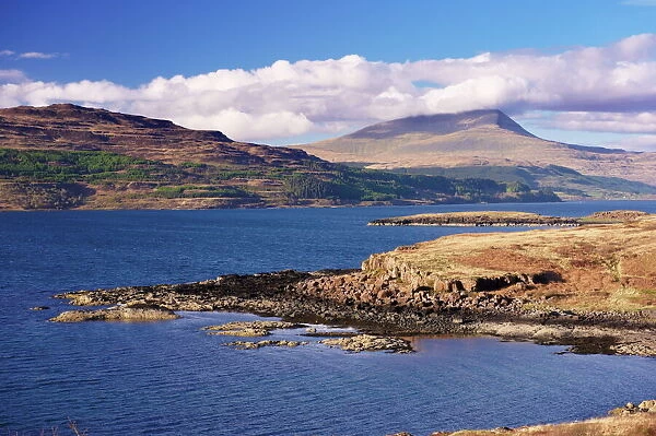 Loch Scridain and Ben More in the distance, Isle of Mull, Inner Hebrides