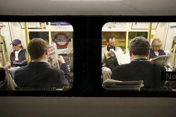 London tube, London, England, United Kingdom, Europe
