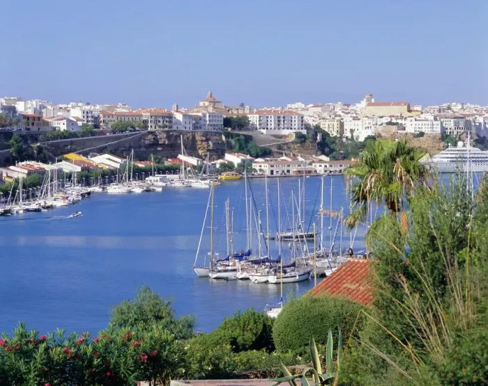 Framed Print : Mahon Harbour Print - Menorca, Baleares Islands, Spain Framed Print : Mahon Harbour Print - Menorca, Baleares Islands, Spain
