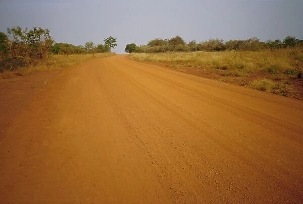 The main road from Cameroun to the capital Bangui, Central African Republic, Africa