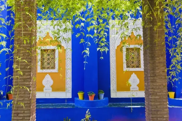 Majorelle Gardens, Marrakech, Morocco's Vibrant Art Prints