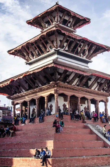 Framed Print : Maju Deval Temple Print, Kathmandu, Nepal Framed Print : Maju Deval Temple Print, Kathmandu, Nepal
