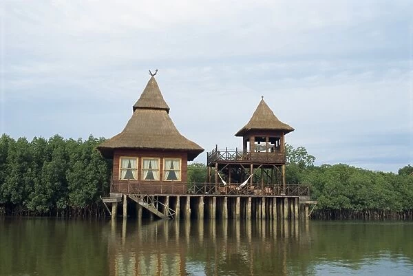 Makasutu Eco Lodge near Banjul, Gambia, West Africa, Africa