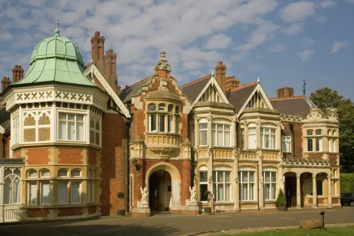 Framed Print : WorldInPrint: Bletchley Park Mansion Print, England Framed Print : WorldInPrint: Bletchley Park Mansion Print, England