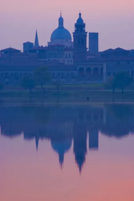 Framed Print : Mantua Print at Dusk Framed Print : Mantua Print at Dusk